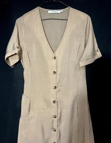 Women gestuz dress beige - gestuz,