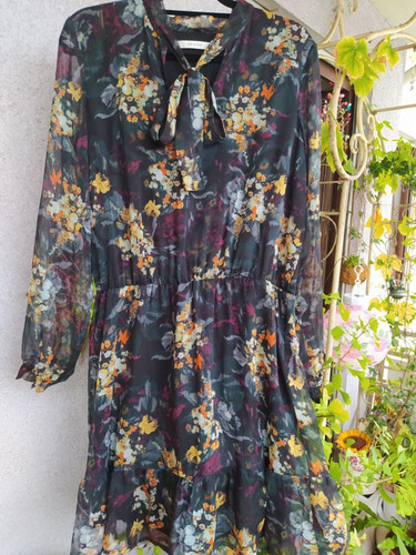 Blumen reigen gestuz kleid mit - blumen,