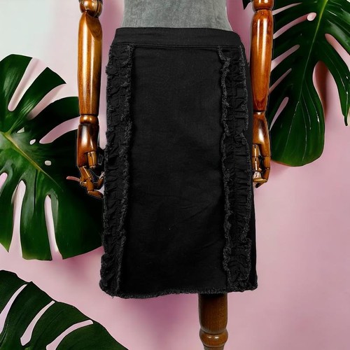 Women gestuz skirt black - skirt,